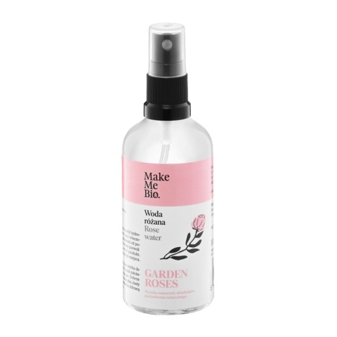 Woda Różana Garden Roses w szkle 100 ml – Make Me Bio