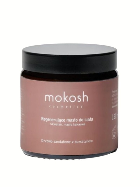Masło do ciała Drzewo sandałowe z bursztynem 120 ml – Mokosh, produkt