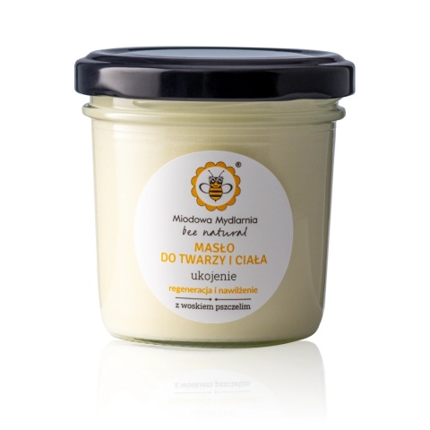 Masło do twarzy i ciała Ukojenie 65 g – Miodowa Mydlarnia, produkt