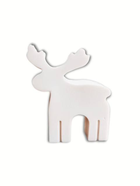 Mydło glicerynowe Biały Renifer White(Reindeer soap) 70 g - Idunn Naturals, na białym tle