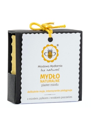 Mydło naturalne Plaster miodu 85 g – Miodowa Mydlrnia