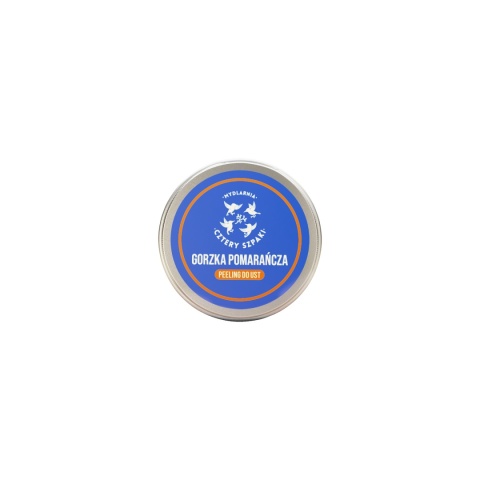 Peeling do ust Gorzka Pomarańcza 15 ml – puszka peelingu
