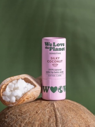 Naturalny balsam do ust wrażliwych SIlky Coconut (Velvet Daily) - intensywna ochrona 4,9 g – We Love The Plane