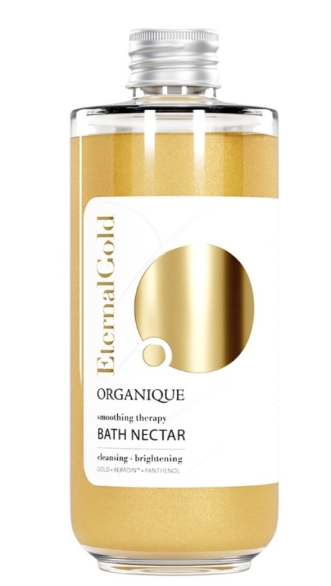 Rozświetlający nektar do kąpieli Eternal Gold 200 ml – Organique