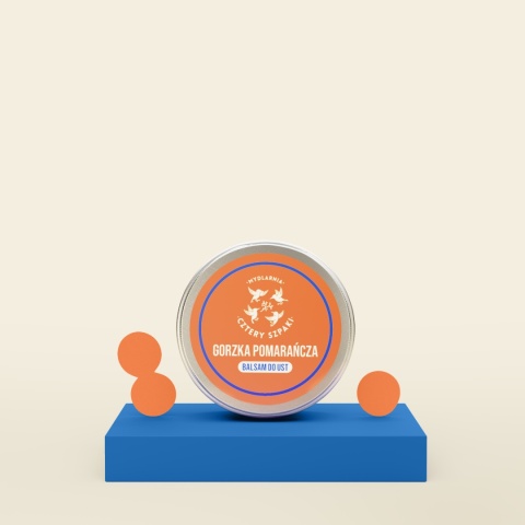 Balsam do ust Gorzka Pomarańcza 15 ml – prezentacja