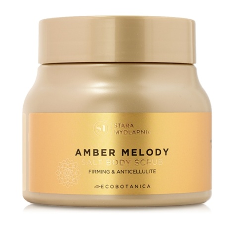 Peeling solny do ciała Amber Melody 290 g – Stara Mydlarnia, produkt