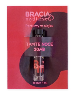 Perfumy w olejku Tamte noce 20:48 próbka 1 ml – Bracia Mydlarze