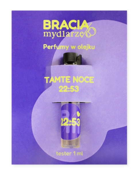Perfumy w olejku Tamte noce 22:53 próbka 1 ml – Bracia Mydlarze, produkt