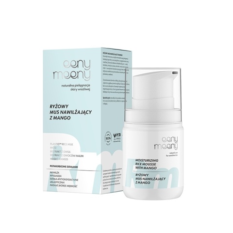Ryżowy mus nawilżający z mango 50 ml – eeny meeny, produkt