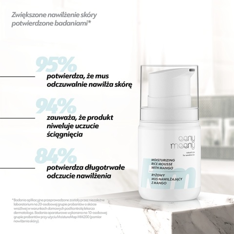 Ryżowy mus nawilżający z mango 50 ml – opis zalet
