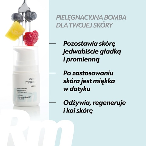 Ryżowy mus nawilżający z mango 50 ml – opis włąściwości