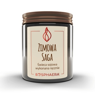 Sojowa świeca zapachowa Zimowa Saga - Bosphaera