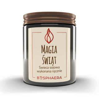 Sojowa świeca zapachowa Magia Świąt - Bosphaera