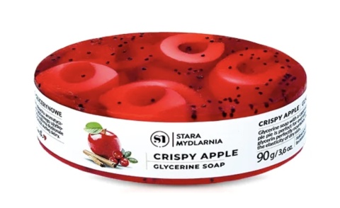 Mydło glicerynowe Crispy  Apple 90 g – Stara Mydlarnia, produkt