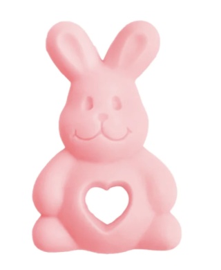 Stara Mydlarnia - Mydło glicerynowe Zajączek z sercem różowy 30 g