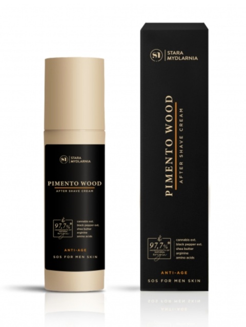 Pimento Wood for Men krem po goleniu 50 ml – Stara Mydlarnia, produkt