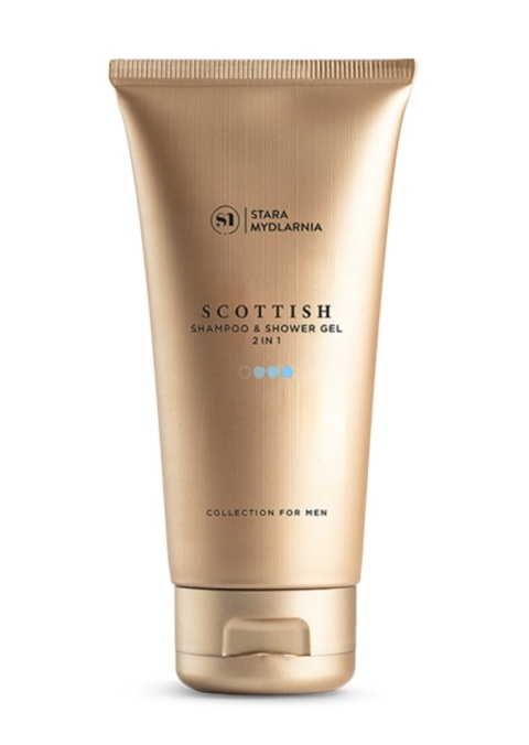 Scottish for men 2w1 szampon i żel pod prysznic 170 ml – Stara Mydlarnia, produkt