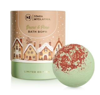 Zestaw kula do kąpieli Snow & Pine 200 g – Stara Mydlarnia