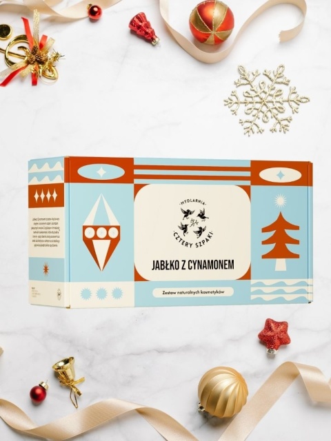 Zestaw świąteczny Jabłko z Cynamonem – świąteczna aranżacja