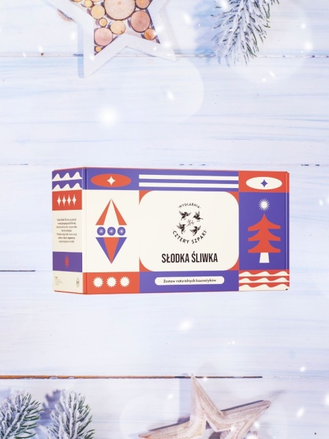 Zestaw świąteczny Słodka Śliwka II – aranżacja świąteczna
