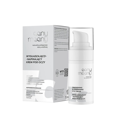 Wygładzająco-napinający krem pod oczy 15 ml – eeny meeny, kartonik