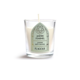 Sojowa świeca zapachowa Celebrate Jaśmin i karmel 70 g – Flagolie
