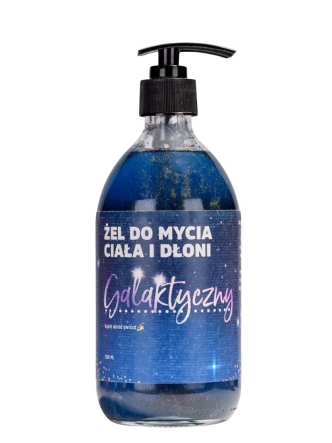 Galaktyczny żel do mycia ciała i dłoni 500 ml – Manufaktura Bursztynnika, produkt