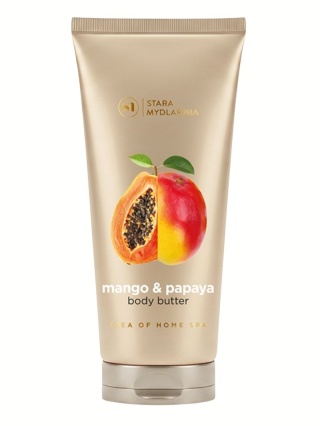 Home Spa Masło do ciała Mango & Papaya 170 ml – Stara Mydlarnia