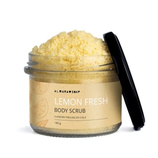 Peeling do ciała Lemon Fresh Body Scrub 180 g – Almara Soap