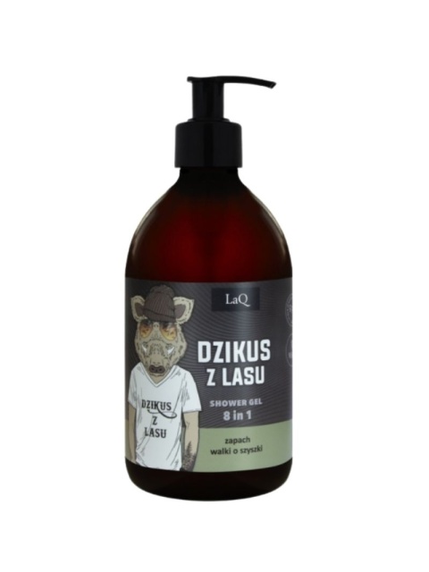 Ekstremalnie dziki żel pod prysznic Dzikus z lasu eldycja limitowana 8 w 1  500 ml