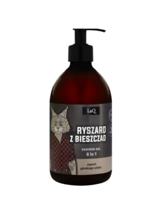 LaQ - Żel pod prysznic 8 w 1 Ryszard z Bieszczad Exclusive 500 ml