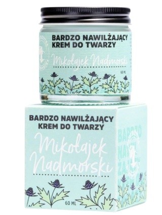 Bardzo nawilżający krem do twarzy Mikołajek Nadmorski 60 ml – Manufaktura Bursztynnika