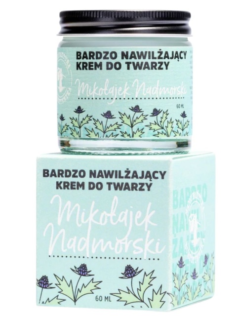 Bardzo nawilżający krem do twarzy Mikołajek Nadmorski 60 ml – Manufaktura Bursztynnika, produkt