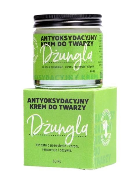 Antyoksydacyjny krem do twarzy Dżungla  60 ml – krem na kartoniku