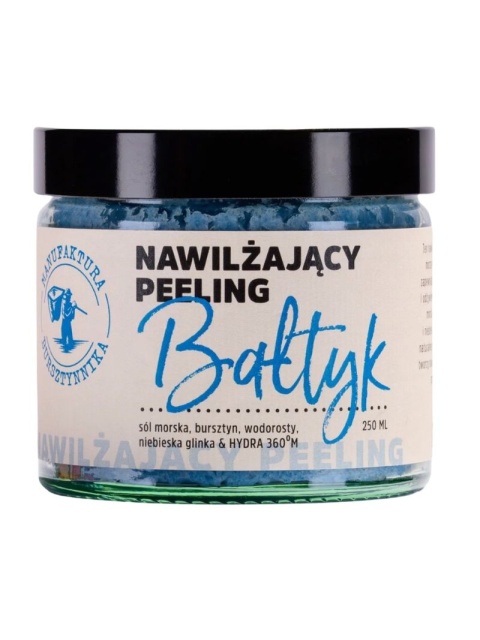 Manufaktura Bursztynnika - Nawilżający peeling Bałtyk 250 ml, produkt