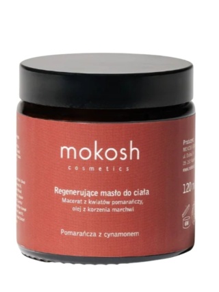 Regenerujące masło do ciała Pomarańcza z cynamonem 120 ml – Mokosh