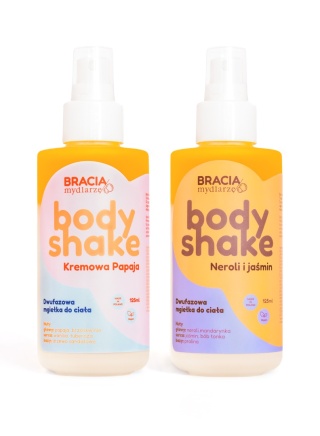 Body Shake Mgiełka do ciała Kremowa papaja 125 ml – Bracia Mydlarze