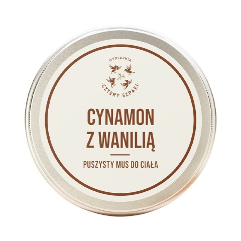 Mus do ciała Cynamon z wanilią 150 ml, produkt