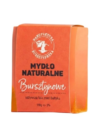 Mydło naturalne Bursztynowe 110 g – Manufaktura Bursztynnika