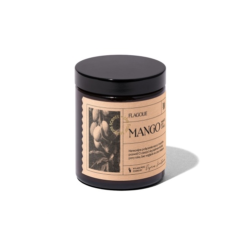 Naturalna świeca zapachowa z serii Four Seasons Mango 120 g – Flagolie, produkt