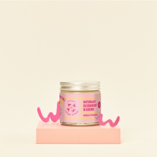 Naturalny dezodorant w kremie Wanilia i Palmaroza bez dodatku sody 60 ml – 4 Szpaki