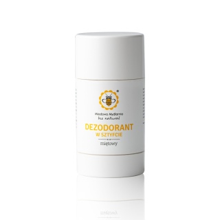 Naturalny dezodorant w sztyfcie Miętowy 42 g – Miodowa Mydlarnia