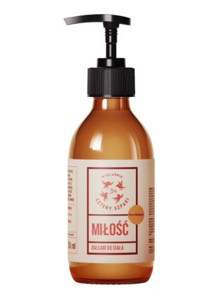 Nawilżający balsam do ciała Miłość 200 ml – Cztery Szpaki