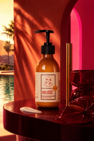 Nawilżający balsam do ciała Miłość 200 ml – Cztery Szpaki