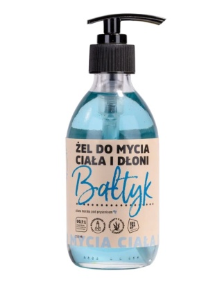 Żel do mycia ciała i dłoni Bałtyk 250 ml – Manufaktura Bursztynnika