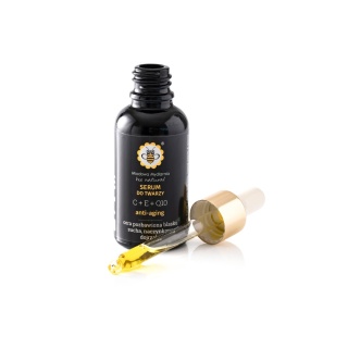 Serum do Twarzy C+E+Q10 30 ml – Miodowa Mydlarnia