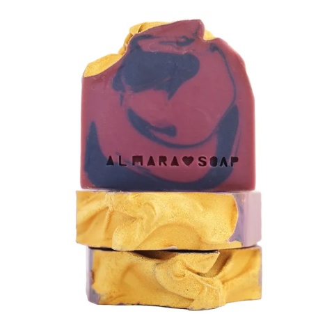 Designerskie ręcznie robione mydło o intensywnym zapachu owoców leśnych Blackberry 100 g – Almara Soap