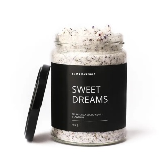 Relaksująca sól do kąpieli Sweet Dreams 450 g – Almara Soap