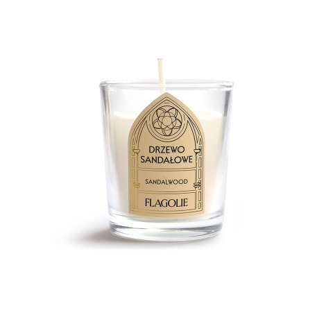 Sojowa świeca zapachowa Celebrate Drewno sandałowe 70 g – Flagolie, produkt