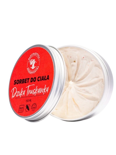 Sorbet do ciała Dzika Truskawka 150 ml – Manufaktura Bursztynnika, produkt